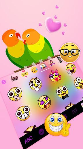 Love Parrots Theme - Image screenshot of android app