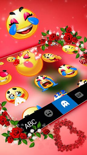 Love Red Rose Theme - عکس برنامه موبایلی اندروید