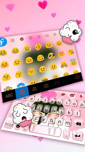 Lovely Couple Heart Keyboard Theme - عکس برنامه موبایلی اندروید