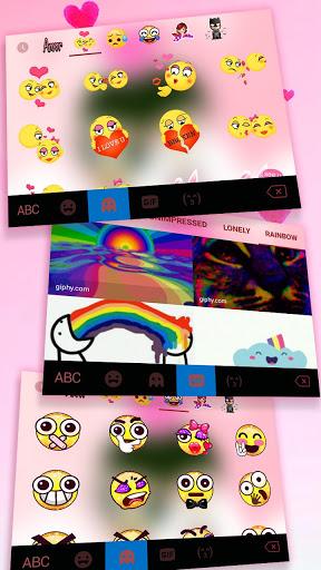 Lovely Couple Heart Keyboard Theme - عکس برنامه موبایلی اندروید