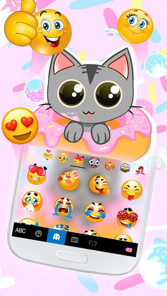 Lovely Cute Cat Theme - Image screenshot of android app