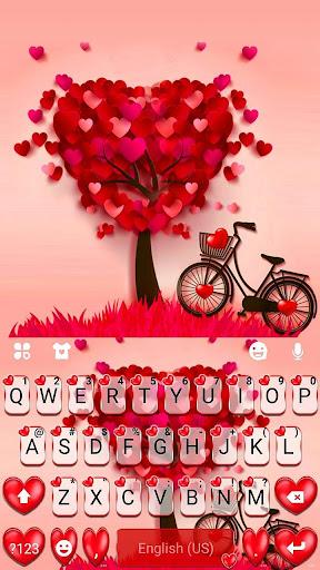 Lovely ۳D Heart Theme - عکس برنامه موبایلی اندروید