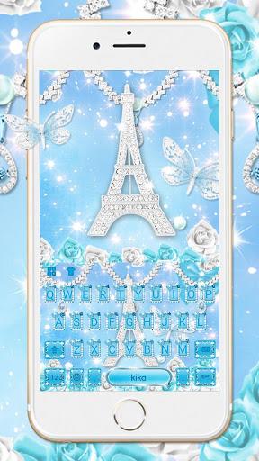 Lux Butterfly Tower diamond Keyboard - Lux Theme - Image screenshot of android app