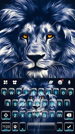 Majestic Lion Keyboard Theme - عکس برنامه موبایلی اندروید