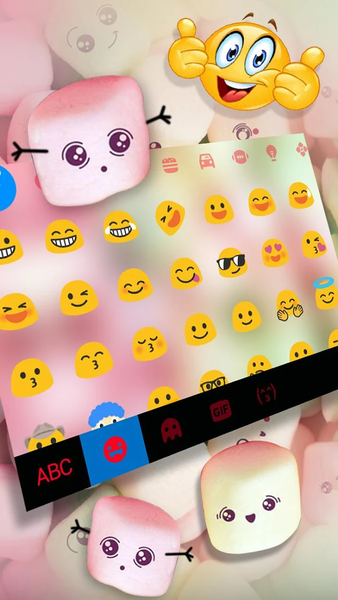 Marshmallow Candy Theme - عکس برنامه موبایلی اندروید