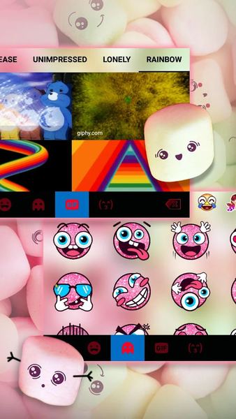 Marshmallow Candy Theme - عکس برنامه موبایلی اندروید