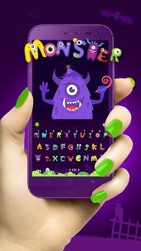 Grimace Monster Keyboard - عکس برنامه موبایلی اندروید