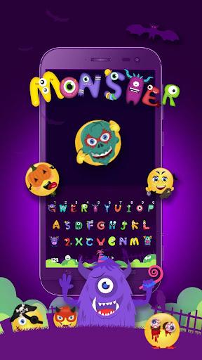 Grimace Monster Keyboard - عکس برنامه موبایلی اندروید