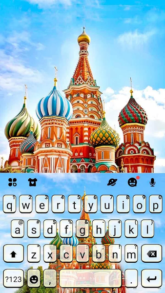 Moscow Kremlin Church Keyboard Theme - Image screenshot of android app