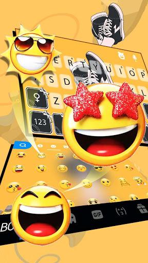My Favorite Sneakers Keyboard Theme - Image screenshot of android app