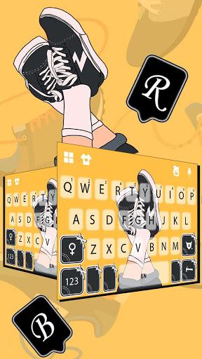 My Favorite Sneakers Keyboard Theme - Image screenshot of android app