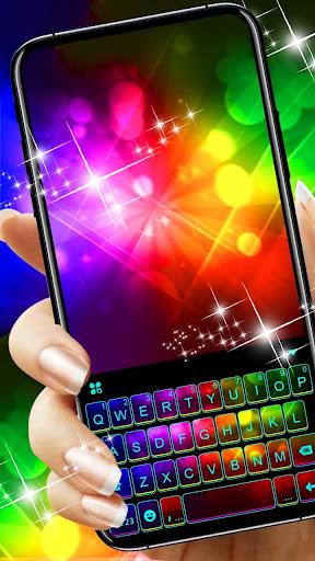 Neon Color 3D Theme - Image screenshot of android app