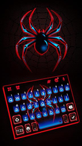 Neon Spider Hero Theme - Image screenshot of android app