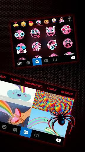 Neon Spider Hero Theme - Image screenshot of android app