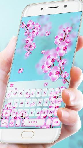 Orchid Flowers Theme - عکس برنامه موبایلی اندروید