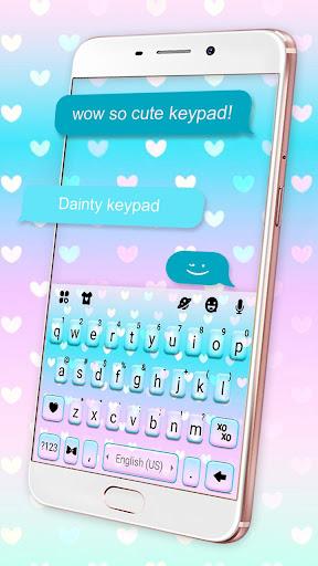 Pastel Hearts Theme - Image screenshot of android app