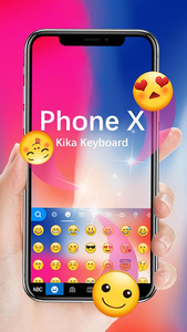 Keyboard for Phone X - Image screenshot of android app