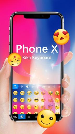 Keyboard for Phone X - عکس برنامه موبایلی اندروید