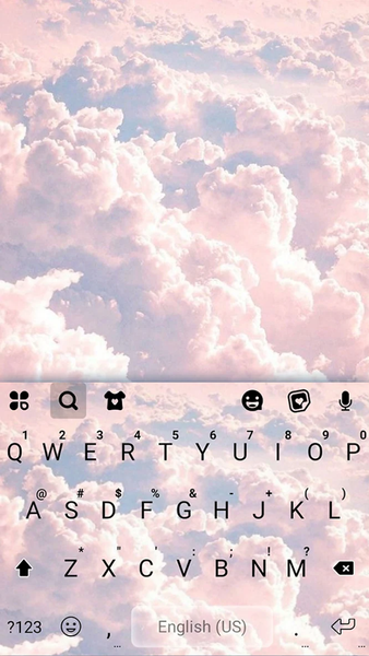 Pink Clouds Theme - عکس برنامه موبایلی اندروید
