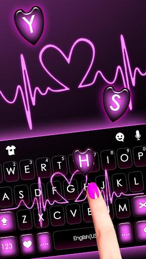 Pink RGB Heart Theme - عکس برنامه موبایلی اندروید