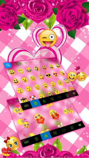 Pink Roses Theme - Image screenshot of android app