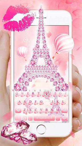 Pink Diamond Paris Themes - عکس برنامه موبایلی اندروید