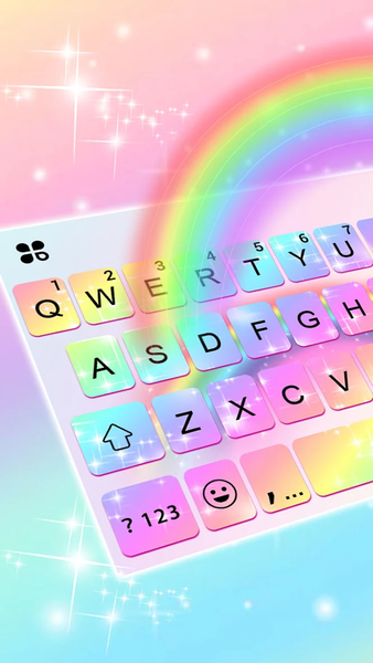 Rainbow Colors Theme - Image screenshot of android app