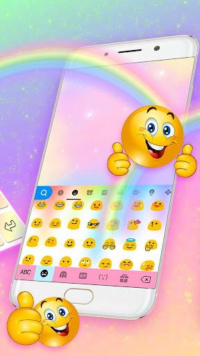 Rainbow Fonts word Keyboard Th - عکس برنامه موبایلی اندروید