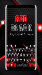 Red Black Metal 2 Keyboard Background for Android - Download | Cafe Bazaar
