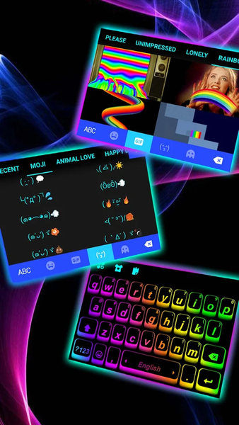 RGB Live HD Theme - عکس برنامه موبایلی اندروید