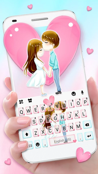 Romantic Couple 2 Theme - عکس برنامه موبایلی اندروید