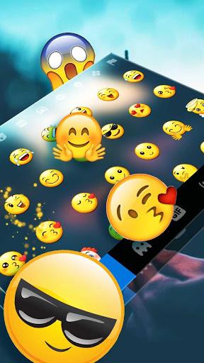 Romantic Firework Keyboard Theme - عکس برنامه موبایلی اندروید