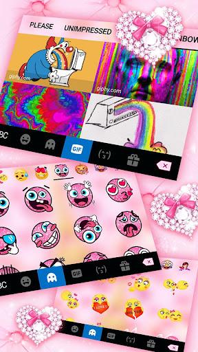 Romantic Paris Love Keyboard Theme - Image screenshot of android app