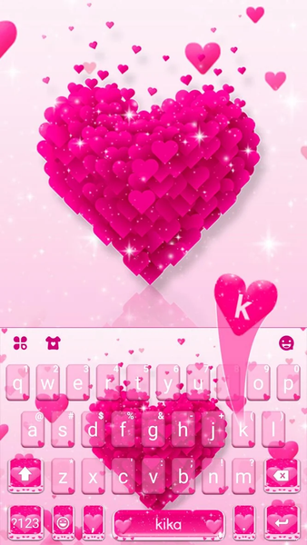 Rose Delicate Heart Theme - عکس برنامه موبایلی اندروید