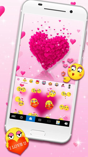 Rose Delicate Heart Theme - Image screenshot of android app
