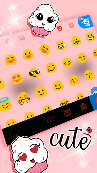 Rose Gold Eyelashes Theme - Image screenshot of android app