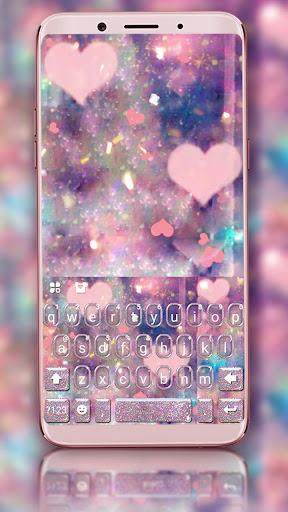 Rose Gold Heart Theme - Image screenshot of android app