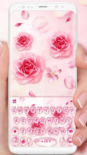 Rose Waterdrop Theme - Image screenshot of android app