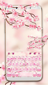 Sakura Blossom 2 Keyboard Theme - Image screenshot of android app