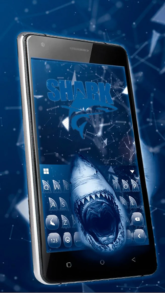 Shark2 Keyboard Theme - Image screenshot of android app
