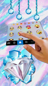 Shining Diamond Theme - Image screenshot of android app