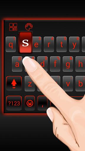 Simple Business Black Keyboard Theme - عکس برنامه موبایلی اندروید