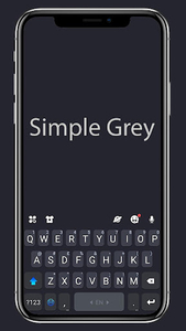 Simple Grey Theme - Image screenshot of android app