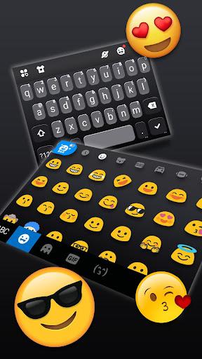 Simply Black Keyboard Theme - عکس برنامه موبایلی اندروید