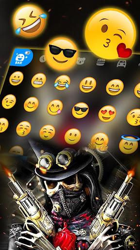 Skull Gun Theme - عکس برنامه موبایلی اندروید