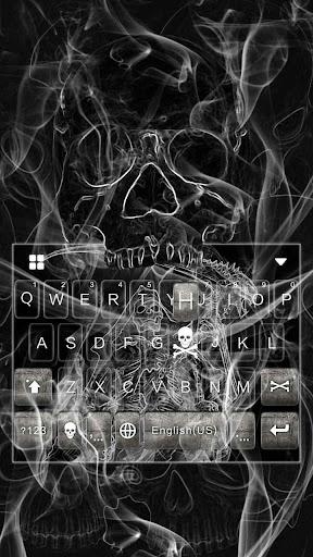 Skullgrimreaper Keyboard Theme - Image screenshot of android app