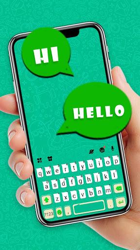 Sms Chat Board Keyboard Theme - Image screenshot of android app