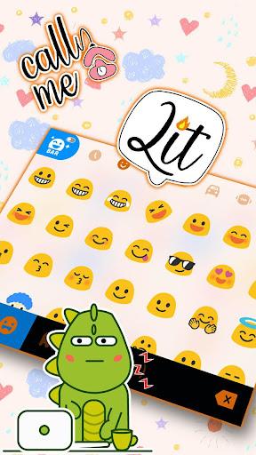Sms Doodle Keyboard Theme - عکس برنامه موبایلی اندروید