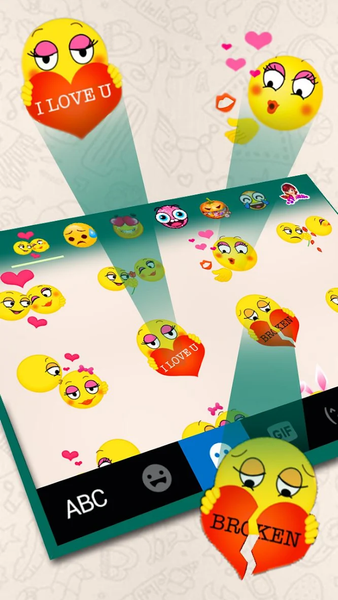 SMS Message Keyboard Theme - Image screenshot of android app