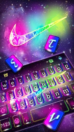 Sneaker Just Sports Keyboard - Image screenshot of android app